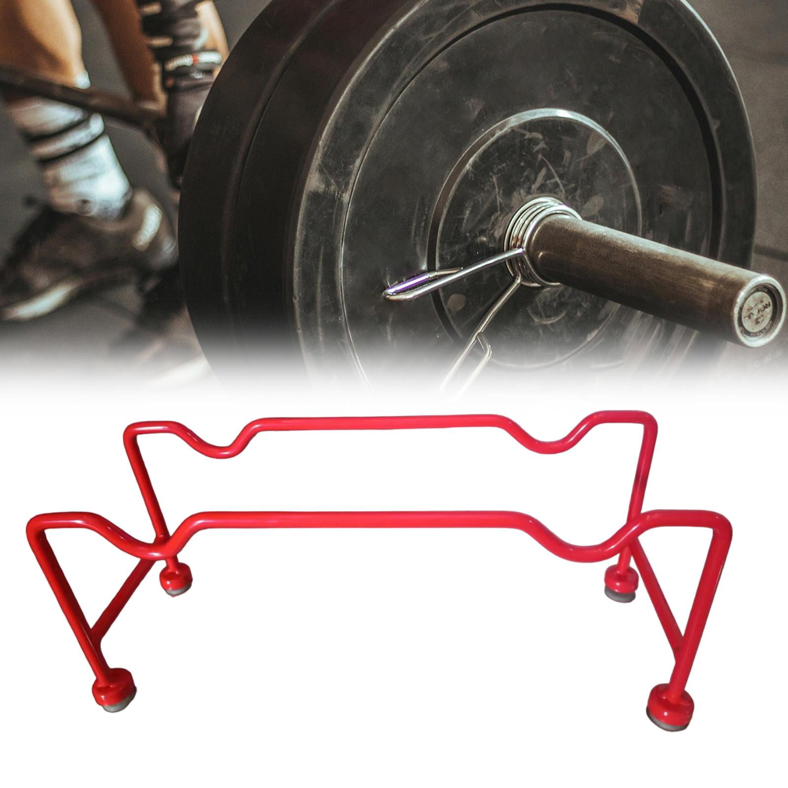 funtasica Dumbbell Rack Dumbbell Weight Rack Convenient Fitness Equipment Accessories Weight Storage Barbell Storage Stand for Home Gym Red