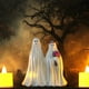 thumbnail image 5 of Horror Fantasma Novia Y Estatua Resina Escultura Pareja Noche, 5 of 9