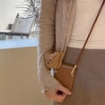 thumbnail image 5 of for Galaxy Z Flip 6 Cute Fuzzy Bear Crossbody Lanyard Phone Case, Elegant Woman Protective Kawaii Bear Design Slim Shockproof Cover Phone Cases (White,Flip 6), 5 of 9
