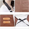 thumbnail image 2 of HWZWT PU Adjustable Oil-proof Apron for Kitchen Dishwashing Baking Waterproof, 2 of 5