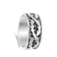 thumbnail image 4 of Infinity Symbol Thorn Vine Wedding Ring ( Sizes 5 6 7 8 9 10 11 12 13 14 ) New .925 Sterling Silver Band Rings (Size 8), 4 of 4