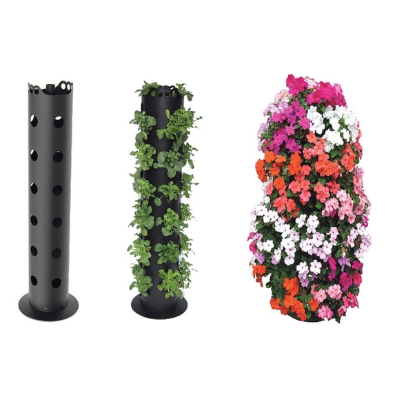 Flower Tower Freestanding Planter, 3-Feet