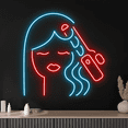thumbnail image 3 of Hair Salon Neon Sign, Hair Salon Sign, Neon Sign Business, 3 of 4