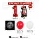 thumbnail image 4 of 102 piezas de cadena de globos de la serie roja de Disney Minnie, columna de dibujos animados digitales, decoración de fiesta de cumpleaños para niños, baby shower, globo Se, 4 of 4