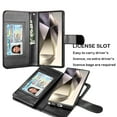 thumbnail image 4 of Tekcoo Detachable Magnetic Hard Case Wallet Cell Phone Case for Samsung Galaxy S24 Ultra, 4 of 7