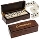 thumbnail image 1 of Juego de dominó MEIOCION Double 6 con ruleta en caja de madera, 1 of 8