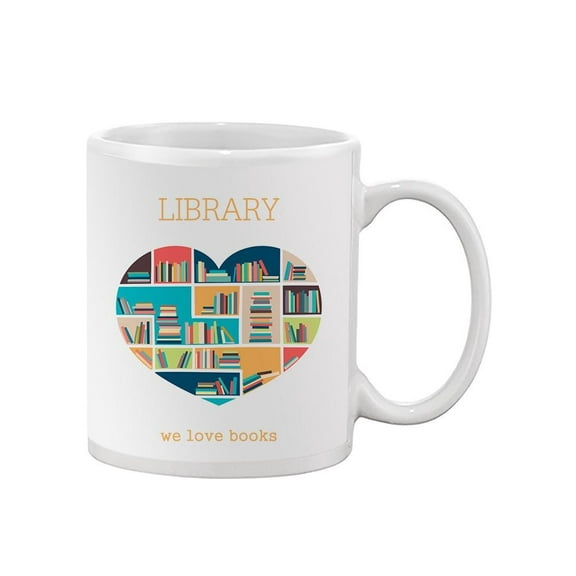 Library Mug Unisex's -Image by Shutterstock