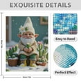 thumbnail image 3 of Diamond Art Kit for Adults, Gnome Winter Cactus Delight Diamond Painting for Adults Beginners, 5D DIY Diamond Art Painting Kits, Colorful Diamond Painting Craft for Home Decor 12x16, 3 of 7