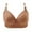 Brown, variant on Bras for Older Women Bras for Women No Underwire Adjustable Bras Full Coverage Support Bralette Plus Size Everyday Bra Rhinestone Bra Pink 2XL