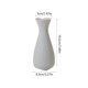 thumbnail image 3 of Jarrón de cerámica para arreglos florales, jarrón decorativo blanco moderno y minimalista para centro de mesa de sala de estar, comedor, cocina, oficina o estante, 7.87 x 3.46 pulgadas., 3 of 6