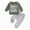 L101-Green, variant on Toddler Baby Boy Thanksgiving Outfit Turkey Letter Print Long Sleeve Sweatshirt Top and Jogger Pants Set(L101-Black,6-12 M)