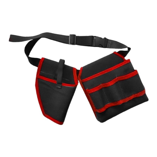 Pochette à Outils à Taille Réglable jusqu'à 46,5 Po, Organisation Multi-Poches pour une Récupération Rapide, Parfait pour les Travaux de Construction et les Réparations à Domicile (Jaune, 1 Pce)