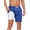 Blue, variant on Mens Quick Dry 4 Way Swim Trunks with Liner Summer Bathing Suit Size M