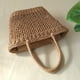 thumbnail image 1 of Bolso tejido a mano Hugo de paja para mujer Minibolso de mimbre de verano, 1 of 10