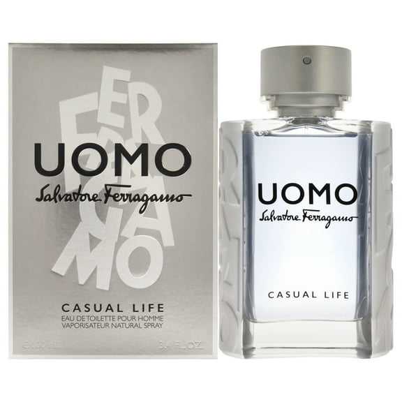 Salvatore Ferragamo Uomo Casual Life , 3.4 oz EDT Spray