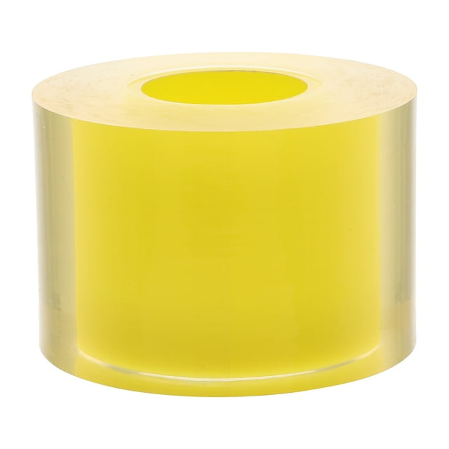 Miangastore Yellow Protective Wrap Film for Watch and Jewelry with High Transparency Good Stretchability and Puncture Resistance 1 Roll