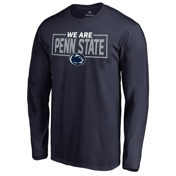 Men's Navy Penn State Nittany Lions We Are Icon Long Sleeve T-Shirt