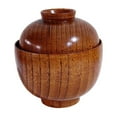thumbnail image 6 of Masteelf Japanese Food Lidded Bowl Food Steamed Egg Bowl for Restaurant Home Dining Table Snack Fruit Serving Bowl Wood Tableware, 6 of 8