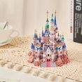 thumbnail image 3 of Metal Puzzle Dream Castle With Lights Model Toy, Birthday, Valentine's Day Gift, DIY Craft Kits, 3 of 4