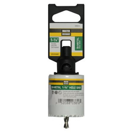 

Disston 698656 1.75 in. Master Mechanic Hole Saw