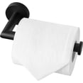thumbnail image 1 of Stylish Matte Black Wall Mounted Toilet Paper Holder, 1 of 5