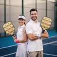 thumbnail image 6 of Pickleball Paddles Set,Pioneer Flower Floral Print Pattern Fiberglass Surface Pickleball Racket Set with 2 Indoor Outdoor Pickleball Balls and Pickleball Bag,Pickle-ball Equipment, 6 of 6
