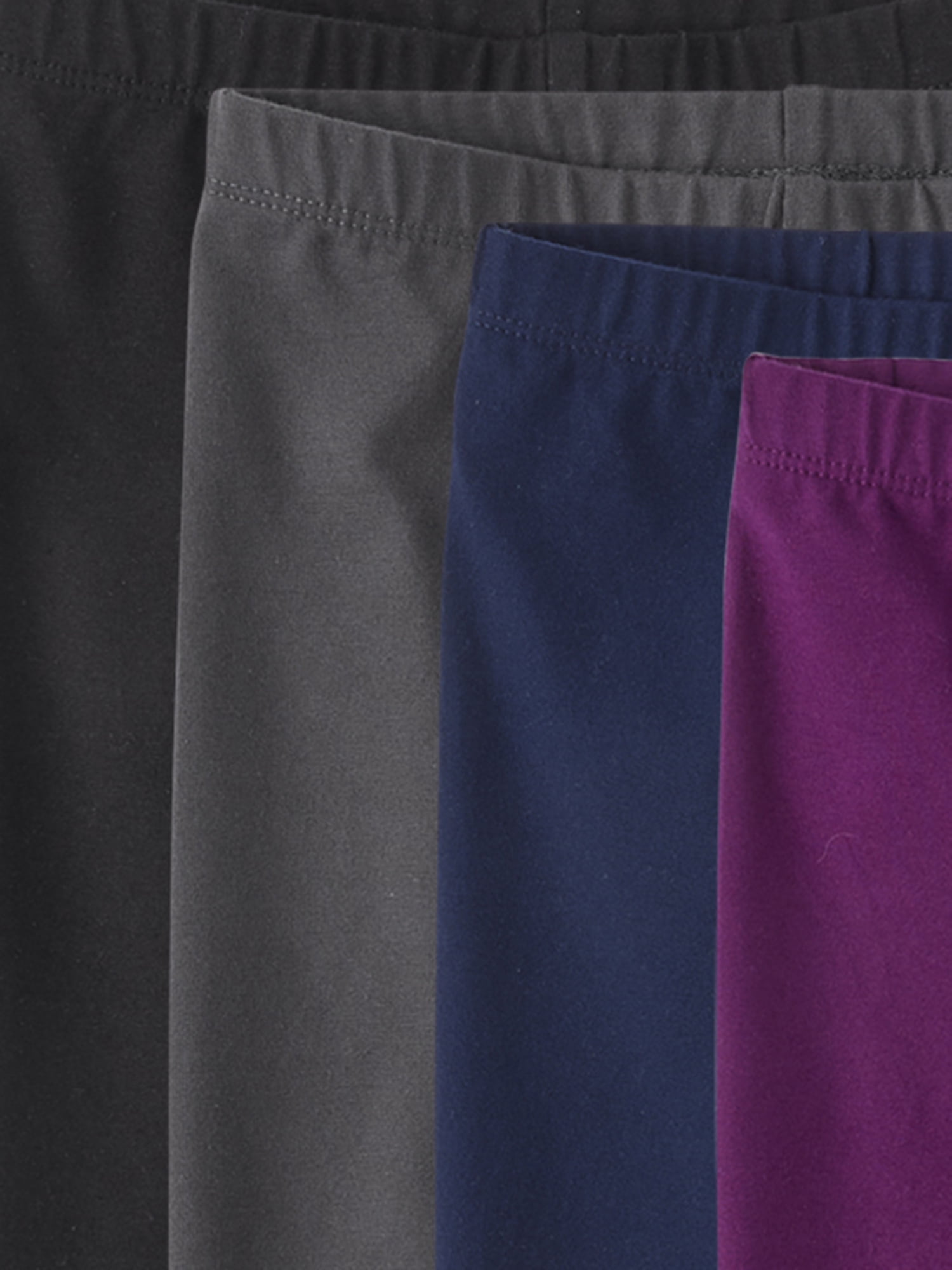 The Children's Place Girls Assorted Solid Color Leggings. 8-Pack, Sizes XS-XXL