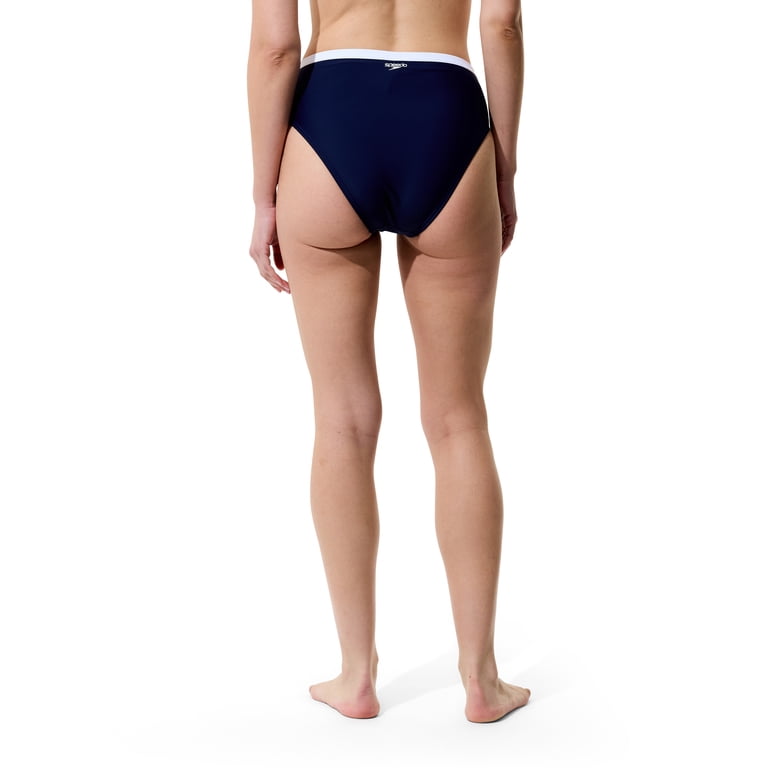 Speedo Women's High Waist Bikini Bottom, Sizes XS-XXL - Walmart.com
