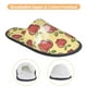 thumbnail image 3 of Fotbe Apple Pantuflas Peludas para Mujer con Estampado, Zapatillas de Peluche, Zapatos de Invierno para Casa, Uso Interior y Exterior-Medium, 3 of 8