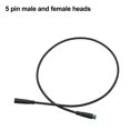 thumbnail image 1 of Mosiee 5Pin Display Extension Cable M8 Waterproof Connector For E-Bike Scooter Kit, 1 of 8
