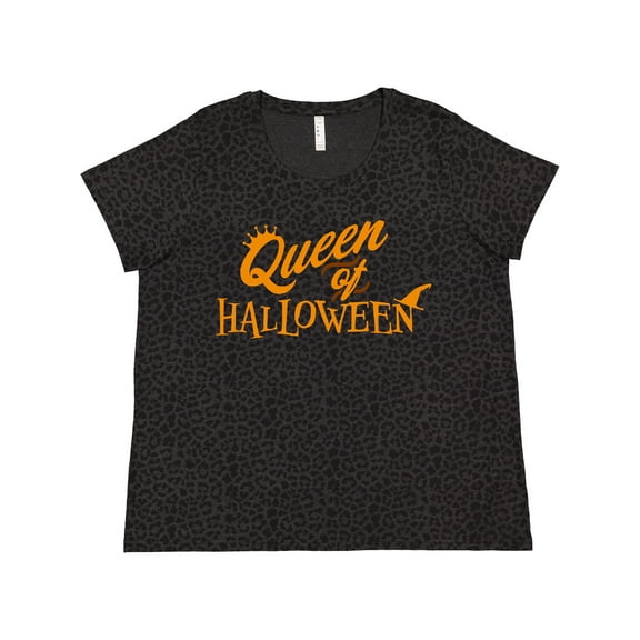 Inktastic Queen of Halloween Women's Plus Size T-Shirt