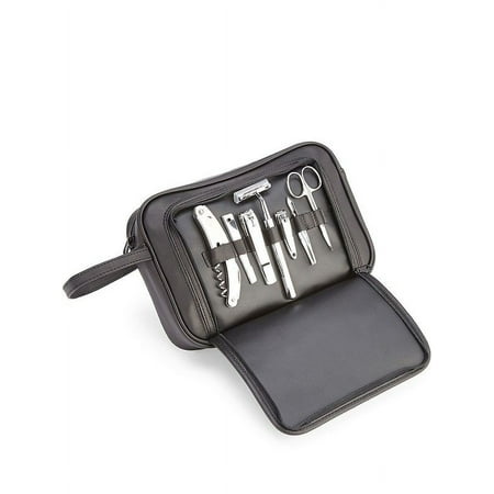 Leather Toiletry Combo Grooming Set