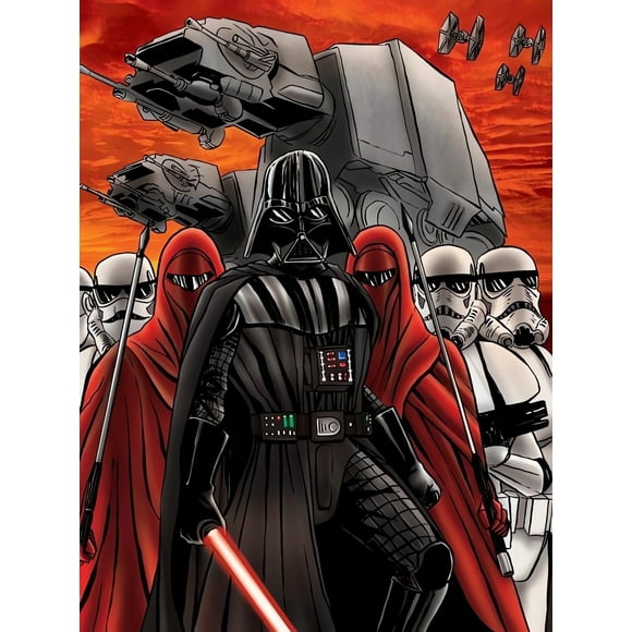 Diamond Art Painting Kits for Adults and Beginners,5D DIY Star Wars Cartoon Cross Stitch Kits,Full Drill Crafts for Home Wall Decor Gift Diamond Dots 12" X 16"