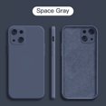 thumbnail image 1 of Original Square Liquid Silicone Phone Case For iPhone 14 13 12 Pro Max Mini Plus 2023 Shockproof Back Cover, 1 of 5