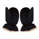 thumbnail image 5 of Guantes de invierno DYNWAVEMX de plumón y tela Taslan para hombres y mujeres Negro, 5 of 8