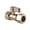 Brass, variant on Kingston Brass KF4515PB 1/2-Inch FIP x 5/8-Inch O.D. Comp Quarter-Turn Straight Shut-Off Valve in Polished Brass