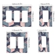 thumbnail image 2 of Yayeee Rocker Switch Wall Plate 2-Gang 4.7"x4.6" Home Decorative Outlet Cover, Dark Cubes, 2 of 6