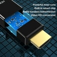 thumbnail image 4 of Metal DisplayPort to HDMI Converter, 4K Resolution, Stable Connection, 1.8m Length, for Gaming,Multimedia, High-Definition Video, 4 of 5