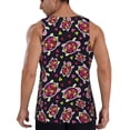 thumbnail image 3 of Haiem Ladybug Men Workout Tank Top Gym Bodybuilding Sleeveless Muscle T Shirts Athletic Tank Breathable Workout Shirt-X-Large, 3 of 9