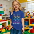 thumbnail image 6 of CAIXIA 100 Days of School Shirt Kids Boys Girls Happy 100th Day of School Costume T-Shirt Toddler Short Sleeve Tee,Blue, 6 of 7