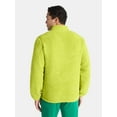 thumbnail image 3 of The Grinch Men's and Big Men's Plush Fleece Quarter Zip Sweatshirt, Sizes XS-3XL, 3 of 5
