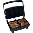 thumbnail image 5 of Parrilla Panini Press Classic Cuisine Negro para Cocina Saludable, 5 of 5