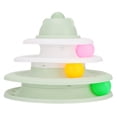 thumbnail image 3 of Kitten Turntable Toy, Interactive Cat Track Toy Rolling Ball Safe  for Pet for Indoor, 3 of 8