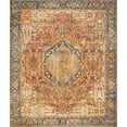 thumbnail image 2 of Unique Loom Outdoor Traditional Collection Area Rug - Nosara (10'  x 12' Rectangle Rust Red/Beige), 2 of 6