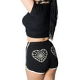 thumbnail image 3 of Txlixc Shorts ajustados de verano para mujeres Txlixc moda, 3 of 5