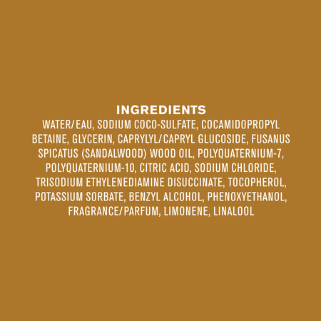 Every Man Jack Sandalwood Hydrating Mens Body Wash for All Skin Types - 16.9oz
