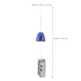 thumbnail image 3 of 1pc Creative Japanese Style Wind Chime Japanese Wind Chime Ceramic Wind Chime, 3 of 8