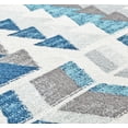 thumbnail image 7 of Rugs America Mika MO50C Mixed Berry Geometric Contemporary Blue Area Rug, 8'x10', 7 of 7