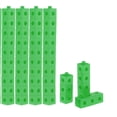 thumbnail image 3 of Bloques Niños Matemáticas Educativas Enlace Entrelazado Bloques de Juguetes verde Yotijar conteo de enlaces matemáticos, 3 of 7