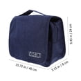 thumbnail image 2 of Houderco Bolsa De Viaje Marino Para Cosméticos Con Plegable Y Organizador Funcional, 2 of 7
